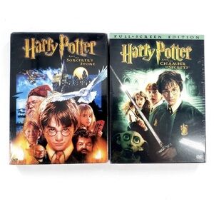 Harry Potter & the Sorcerers Stone & Chamber of Secrets DVD Widescreen Edition